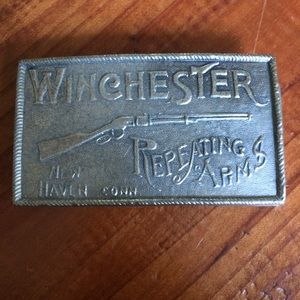 Winchester Rifle Belt Buckle